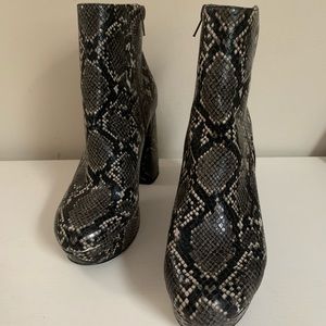 Steve Madden Snakeskin Heels